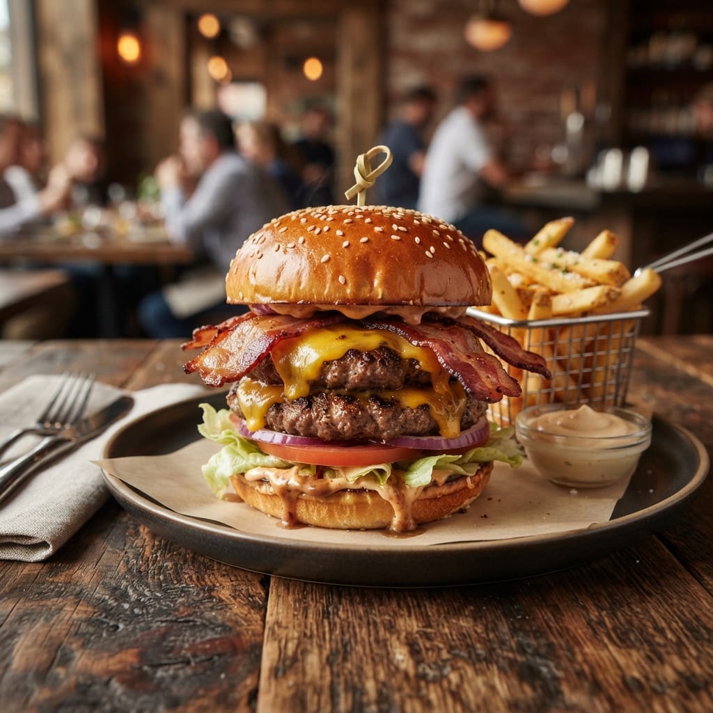 Bacon Burger XL Studio Cut